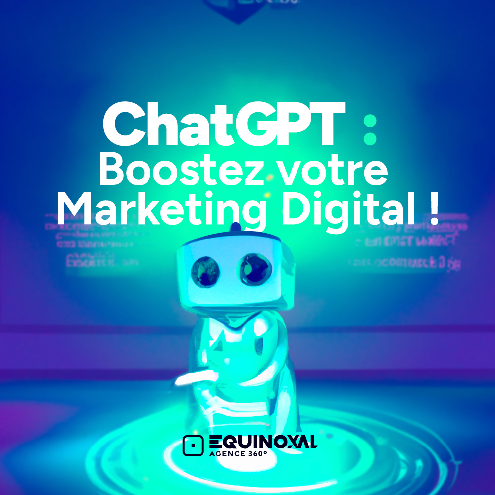 image ChatGPT avec marqué Boostez votre marketing digital