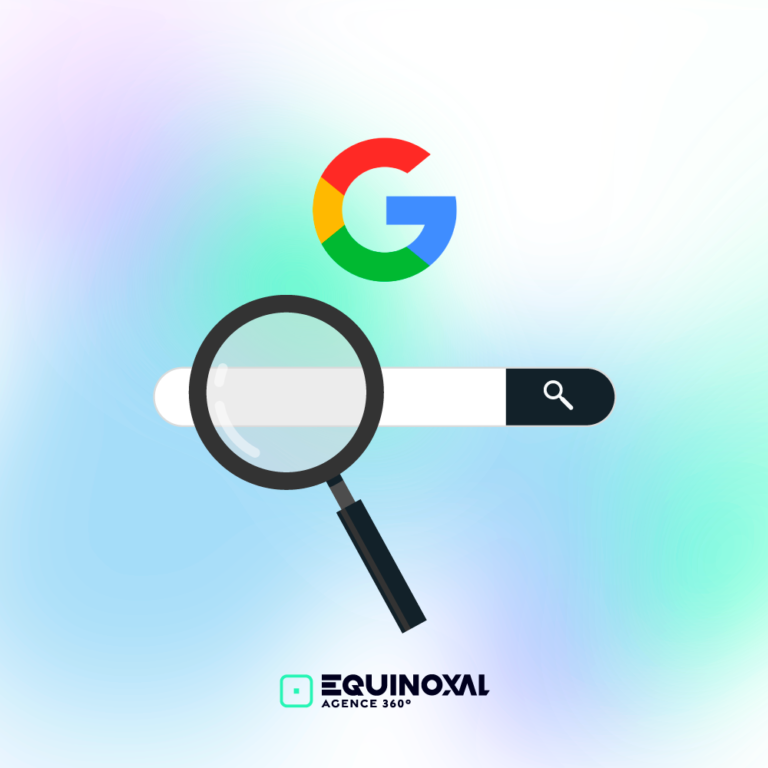 barre de recherche avec le logo Google backlinks