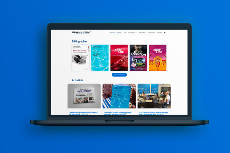 mockup du site deloupy.com
