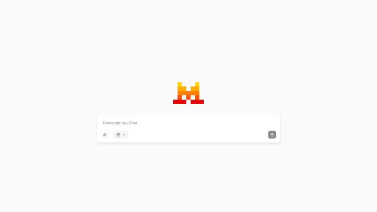 Interface MistralAI le Chat