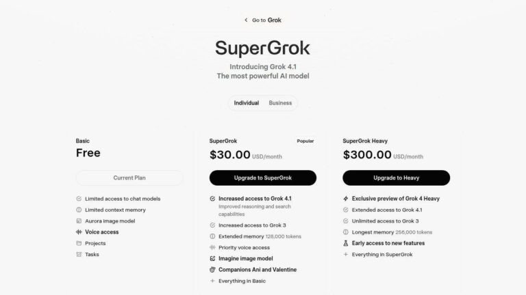 Maquette d’interface minimaliste présentant une page web épurée avec zones de texte et éléments structurés