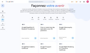Découvrez Google Skills, la nouvelle plateforme de formation gratuite dédiée à l'intelligence artificielle, rassemblant 3 000 cours et formations pour tous.
