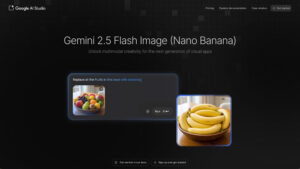 capture d'écran NanoBanana