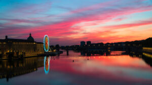 Toulouse crepuscule