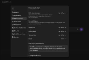 Découvrez comment ajuster l'enthousiasme de ChatGPT et optimiser l'utilisation des emojis dans vos conversations.