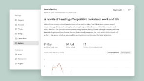 Explorez Reflect d'Anthropic : un tableau de bord pour analyser l'utilisation de Claude. Sujets, activité et tâches centralisés pour une expérience optimisée.